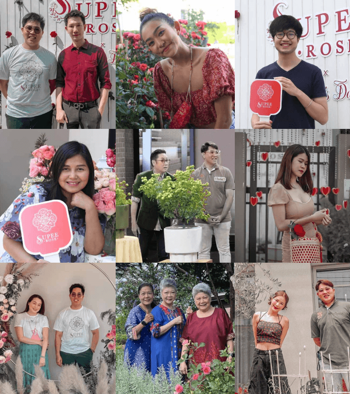 Supee Rose collage